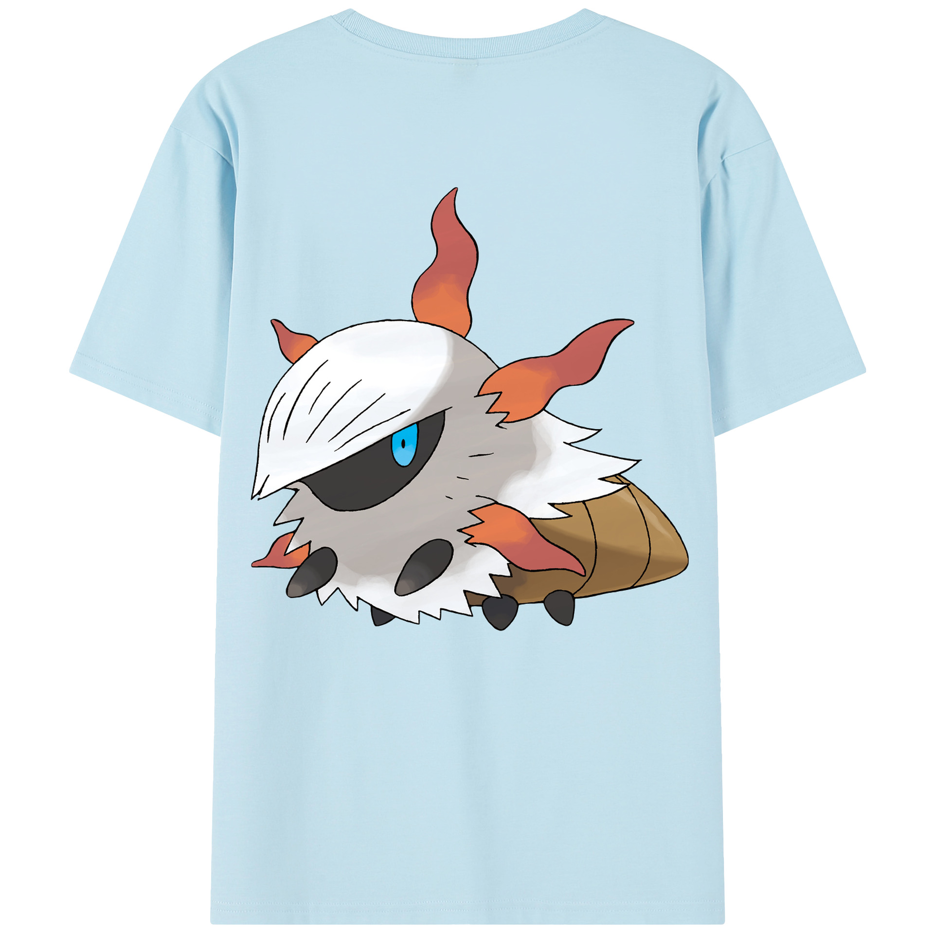 （画像用） ポケットモンスター Pokémon 綿100％半袖Tシャツ（背面プリント）